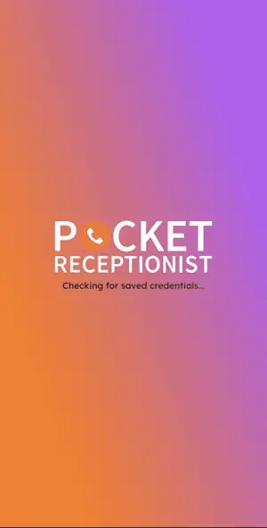 Pocket Receptionist Android app screenshot of the recent calls feed